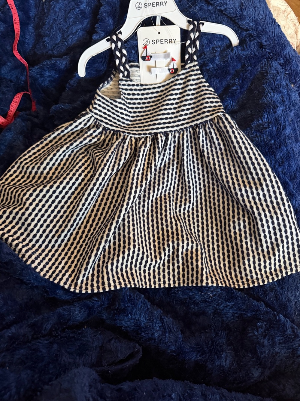 Sperry Baby girls Sperry Polka Dot Sundress 18m NWT